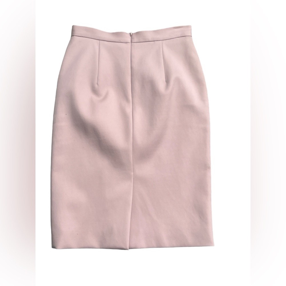 MIU MIU Miu Miu Beige Ruffle Detail Pencil Skirt - Picture 6 of 7